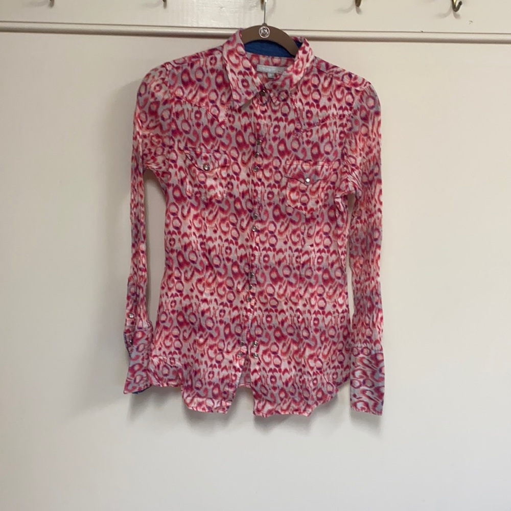Tin Haul Small Snap Front Western Shirt